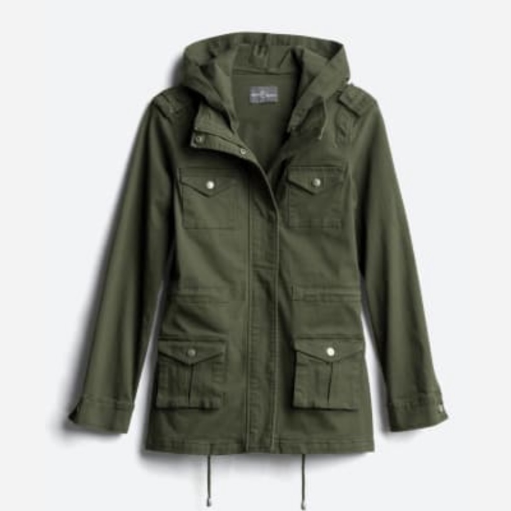 NWT Market & Spruce Army Jacket